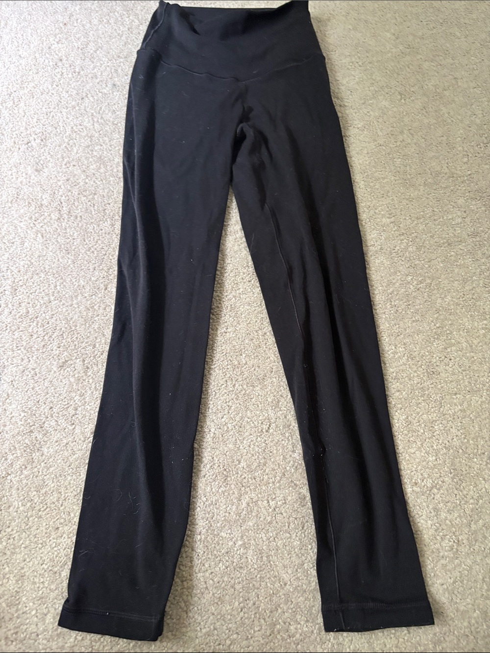 aerie Black High-Rise Leggings xs
